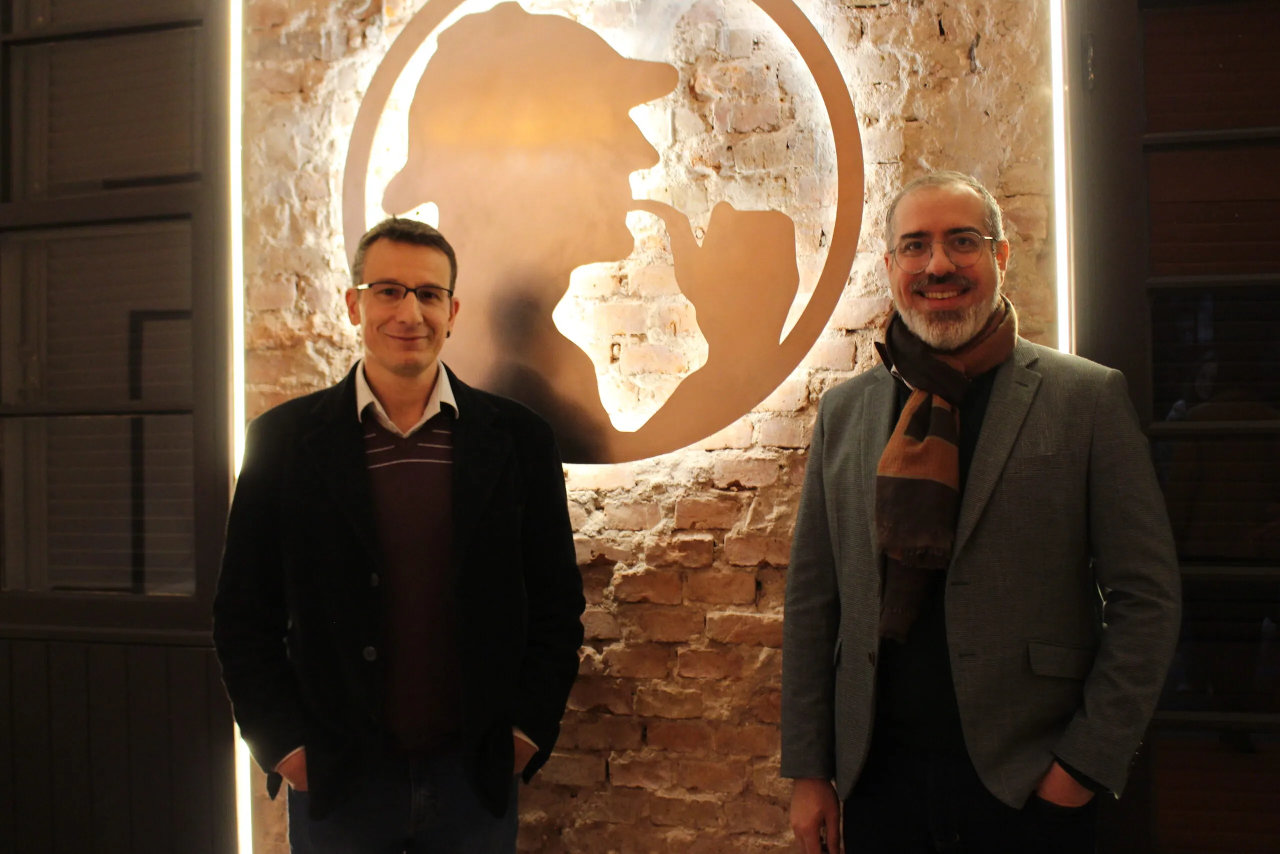 Sócios da BrownPipe no evento